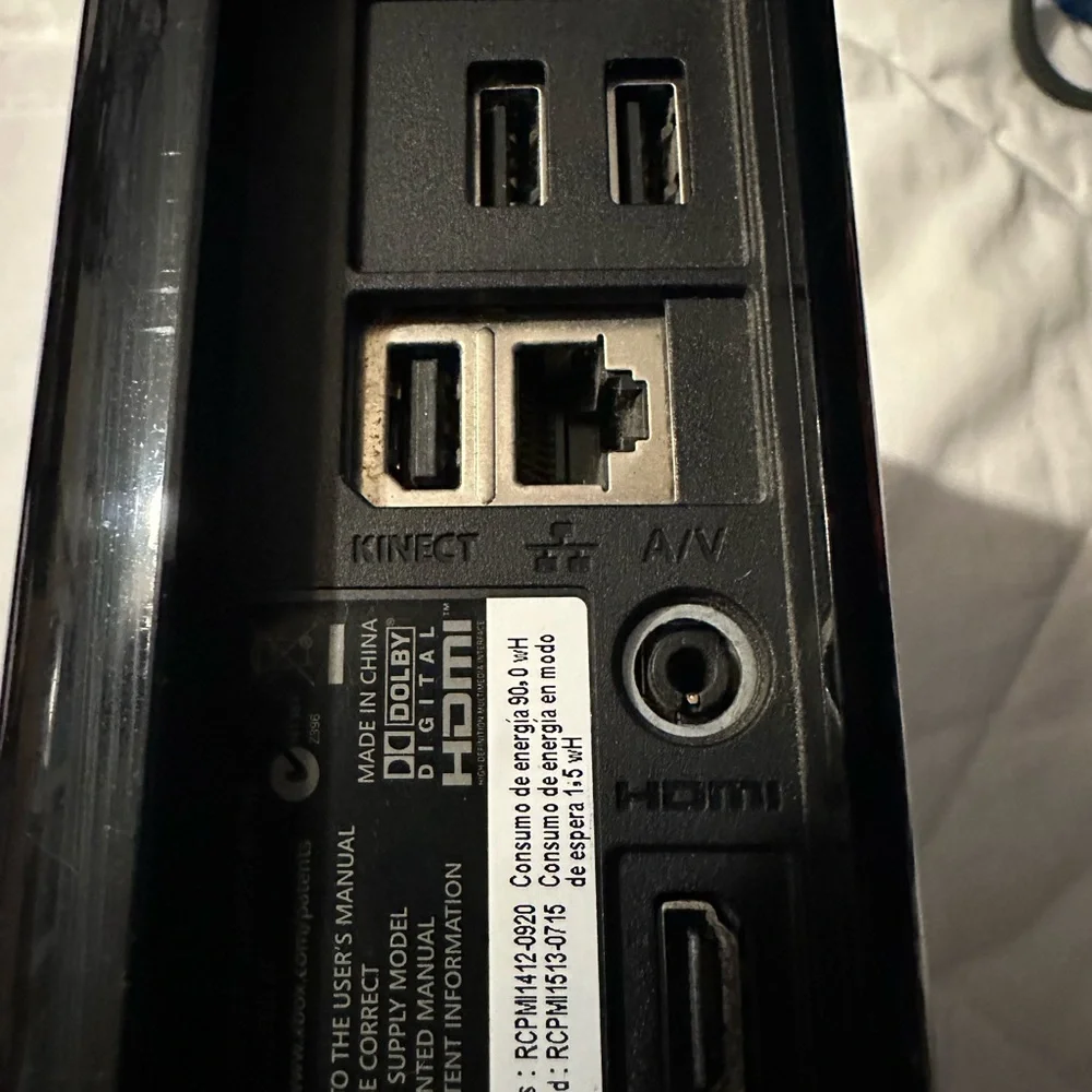 Xbox 360e Console, Cables and 1 Remote Tested and Working